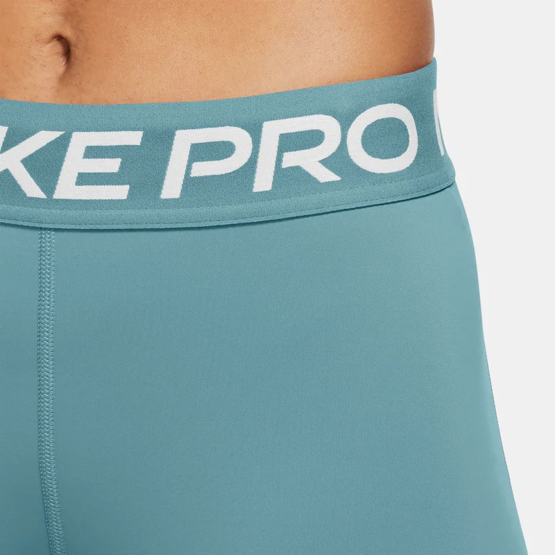 Nike Women's Pro Mid-Rise Mesh-Panelled Leggings