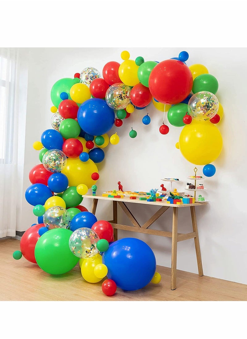 Generic - Circus Balloon Arch, Balloon Garland Kit –Colorful Rainbow Party Supplies for boy and girl Carnival Birthday Decorations - Image 1