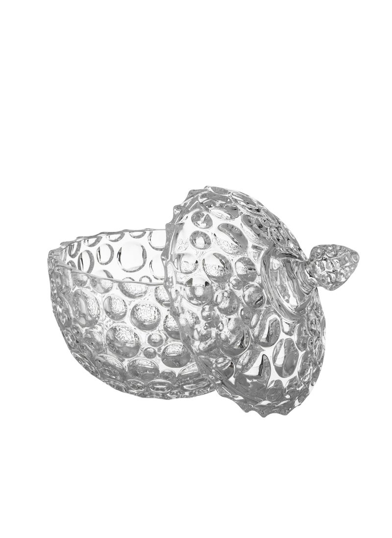 Dania Sugar bowl with glass lid for sweets and nuts, multi-purpose  - Image 2