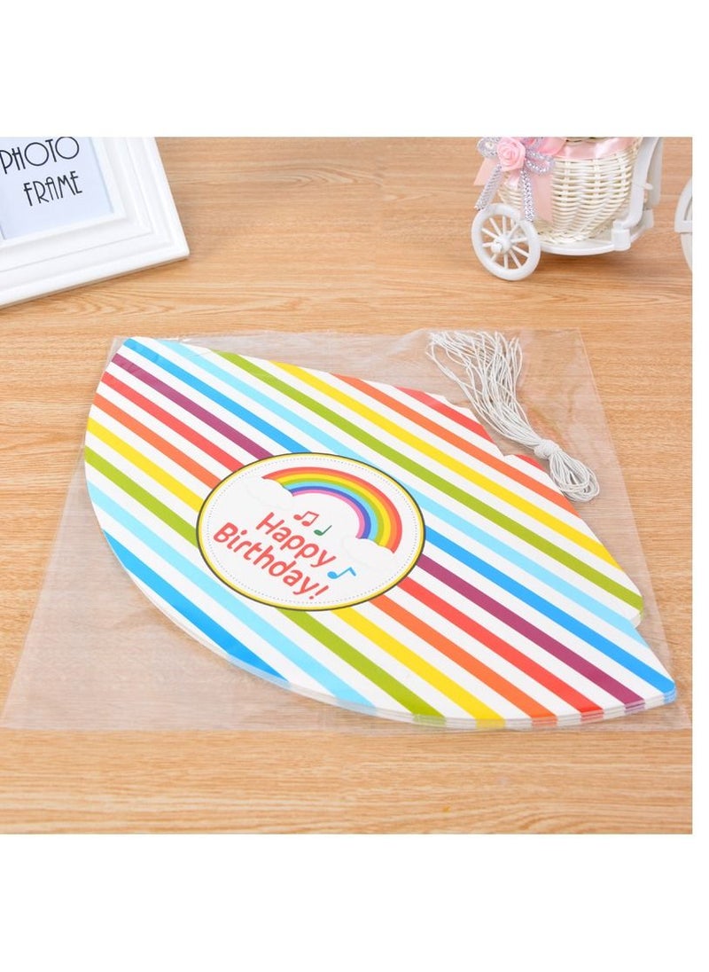 Generic Birthday Party Hats 5 Pcs Assorted Paper Birthday Hat for Kids  - Image 3