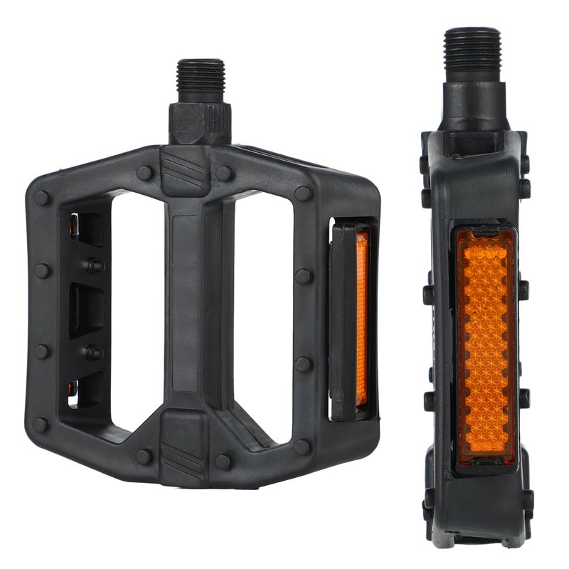 FBGAGH Bike Pedals 9/16" Lightweight Non-Slip Bicycle Platform Pedals - Fits Most Adult Bikes & Mountain Bikes &MTB, Durable and Slip-Resistant Design - Image 1