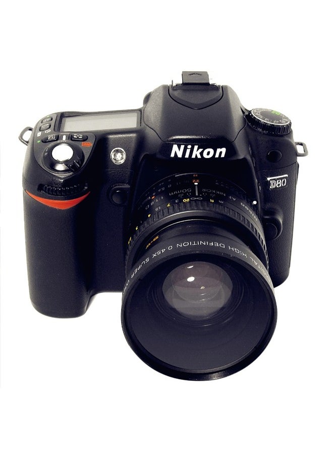 Lightdow 52MM 0.45X Wide-Angle + Macro 2-in-1 Auxiliary Lens for Nikon and Canon Lenses  - Image 4