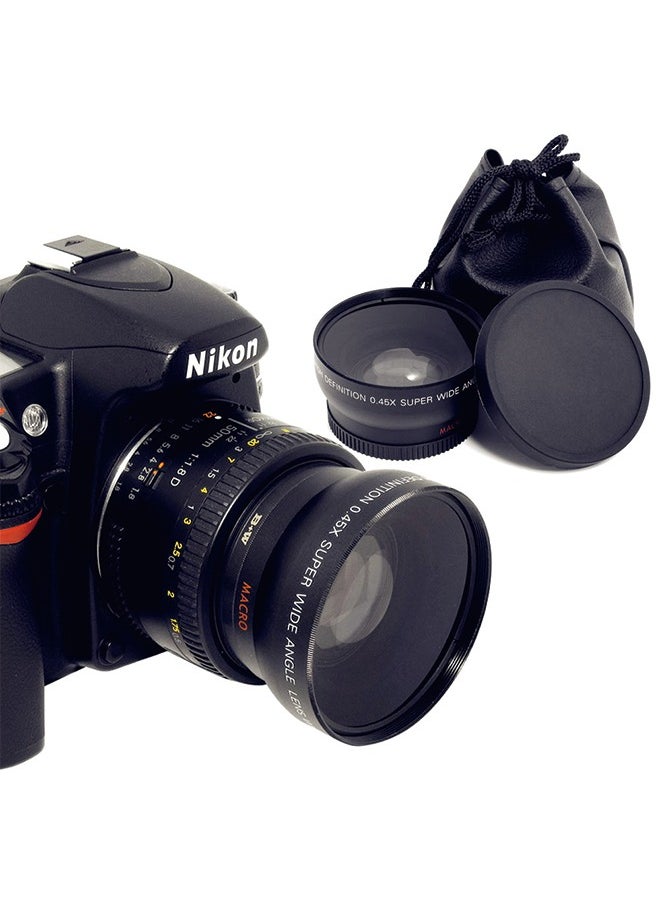 Lightdow 52MM 0.45X Wide-Angle + Macro 2-in-1 Auxiliary Lens for Nikon and Canon Lenses  - Image 5