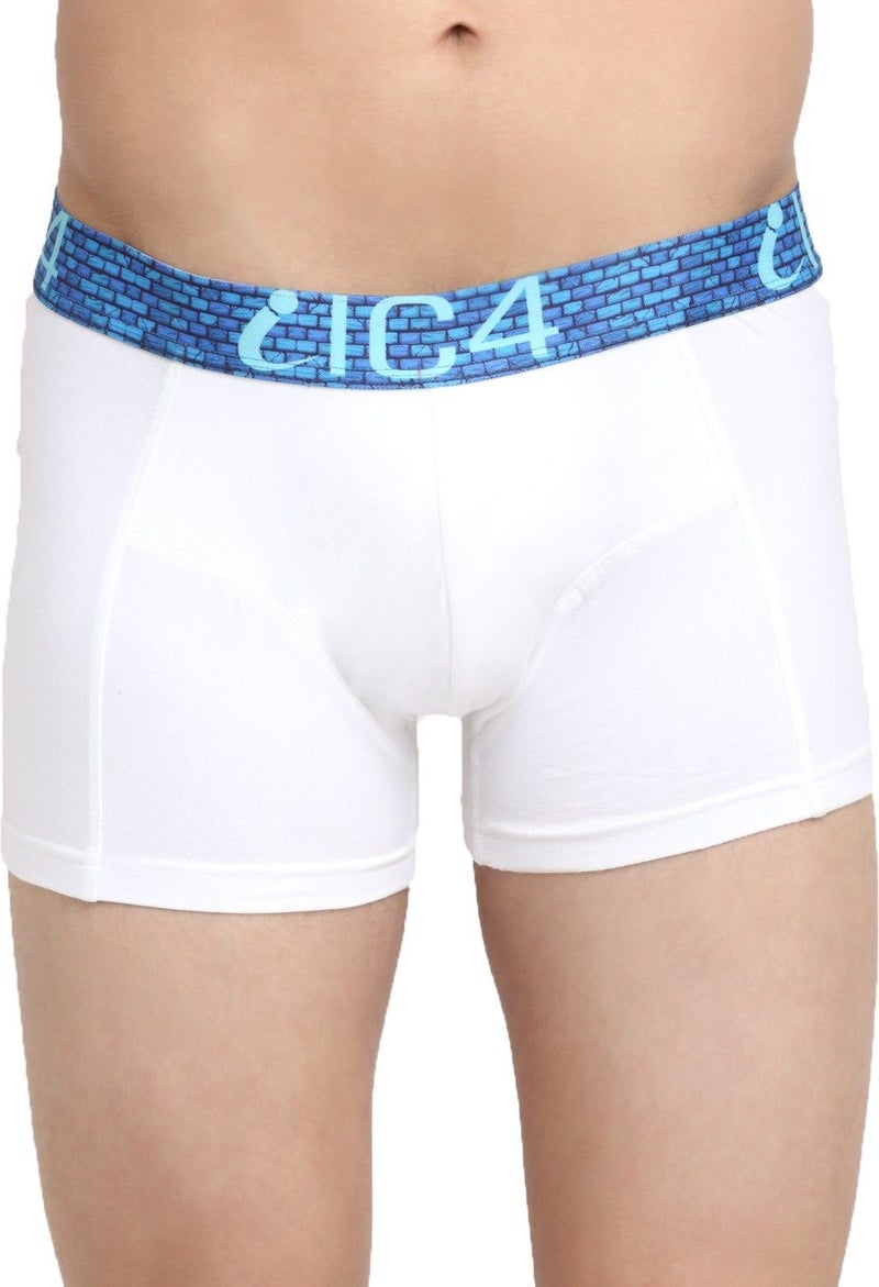 IC4 Store شورت IC4 الرجالي الأبيض المصغر العصري - Image 1