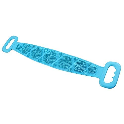 Hriman Silicone Body Back Scrubber Bath Brush Washer For Dead Skin Removal Mens Womens Double Side Brush Belt For Shower Exfoliating Belt Easy to Clean Lathers Well 1 - Image 5