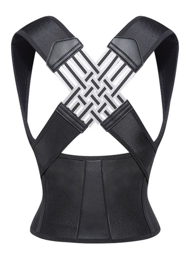 Posture Corrector Back Bracket Anti-Hump Posture Corrector Bracket Adjustable Back Shoulder Support Straps Fit Women and Men - Image 1