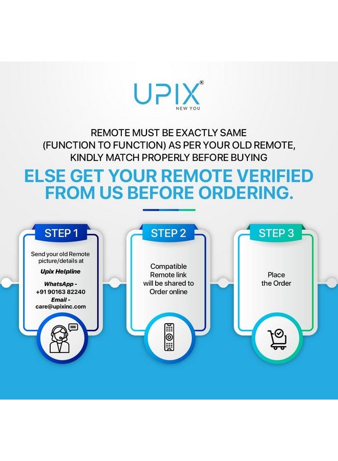 Upix AC Remote No. 166 (with Backlight), Compatible for Lloyd AC Remote Control (Exactly Same Remote Will Only Work) - Image 2