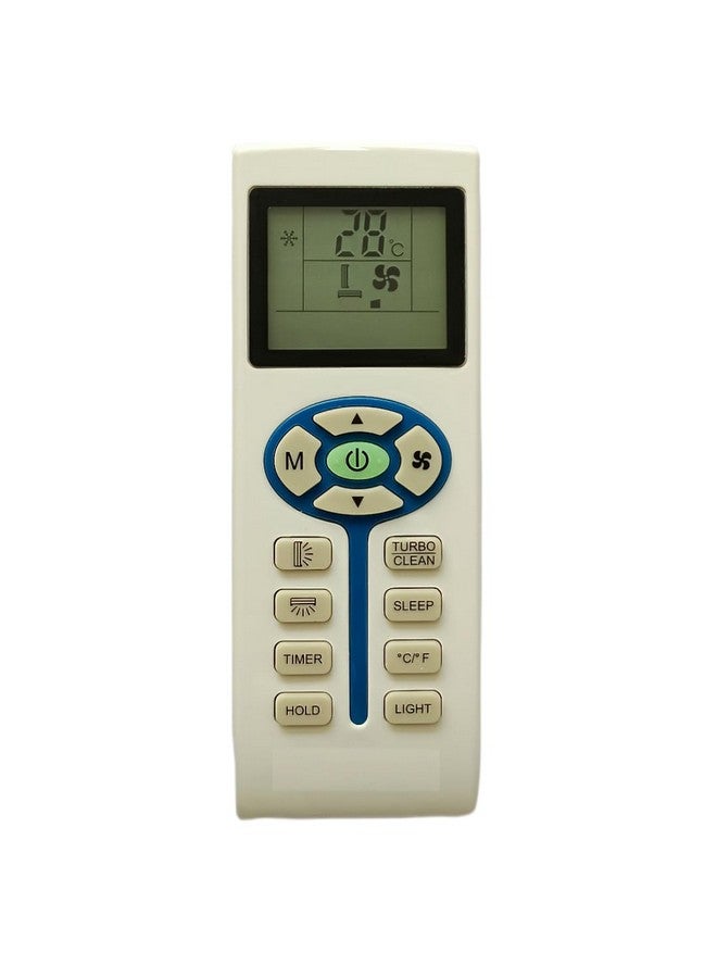 Upix AC Remote No. 166 (with Backlight), Compatible for Lloyd AC Remote Control (Exactly Same Remote Will Only Work) - Image 1