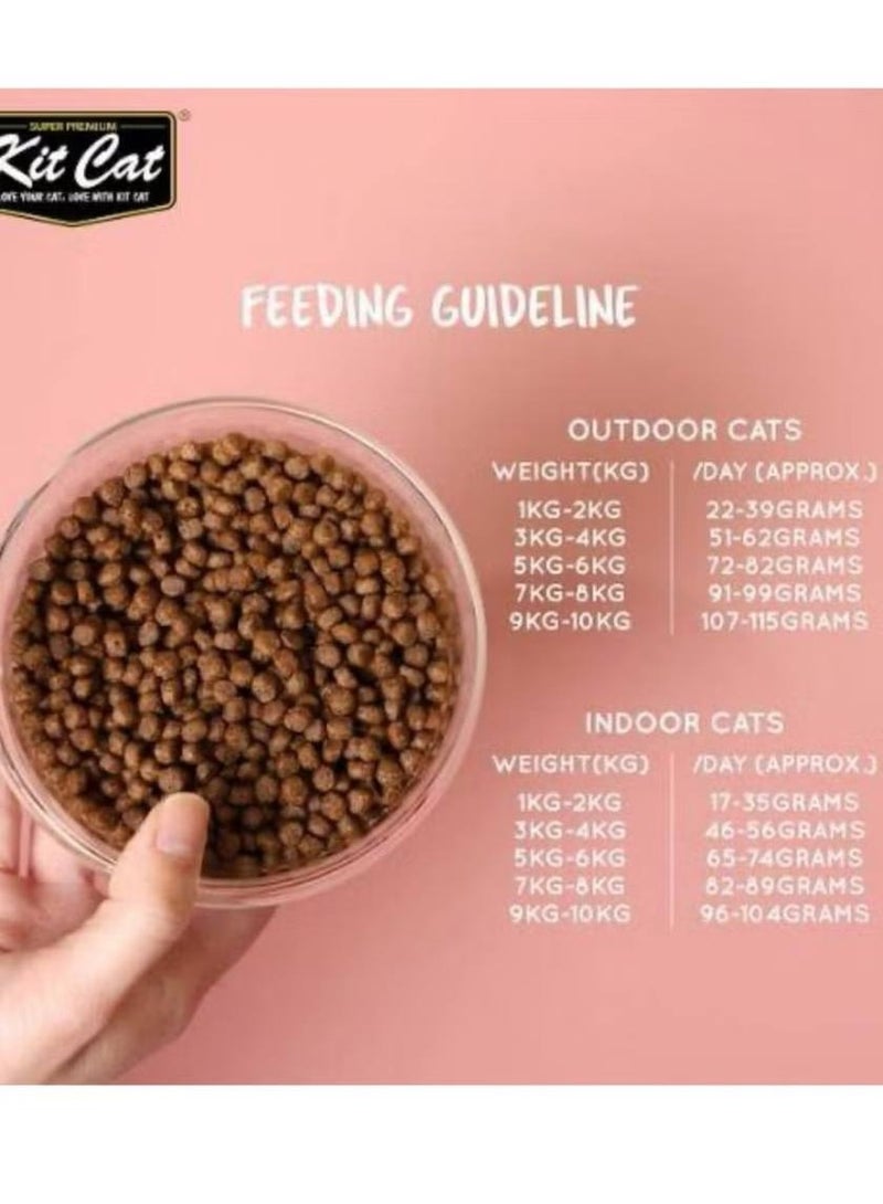 كيت كات بدون حبوب مع التونة والسلمون 1 كجم - Image 3