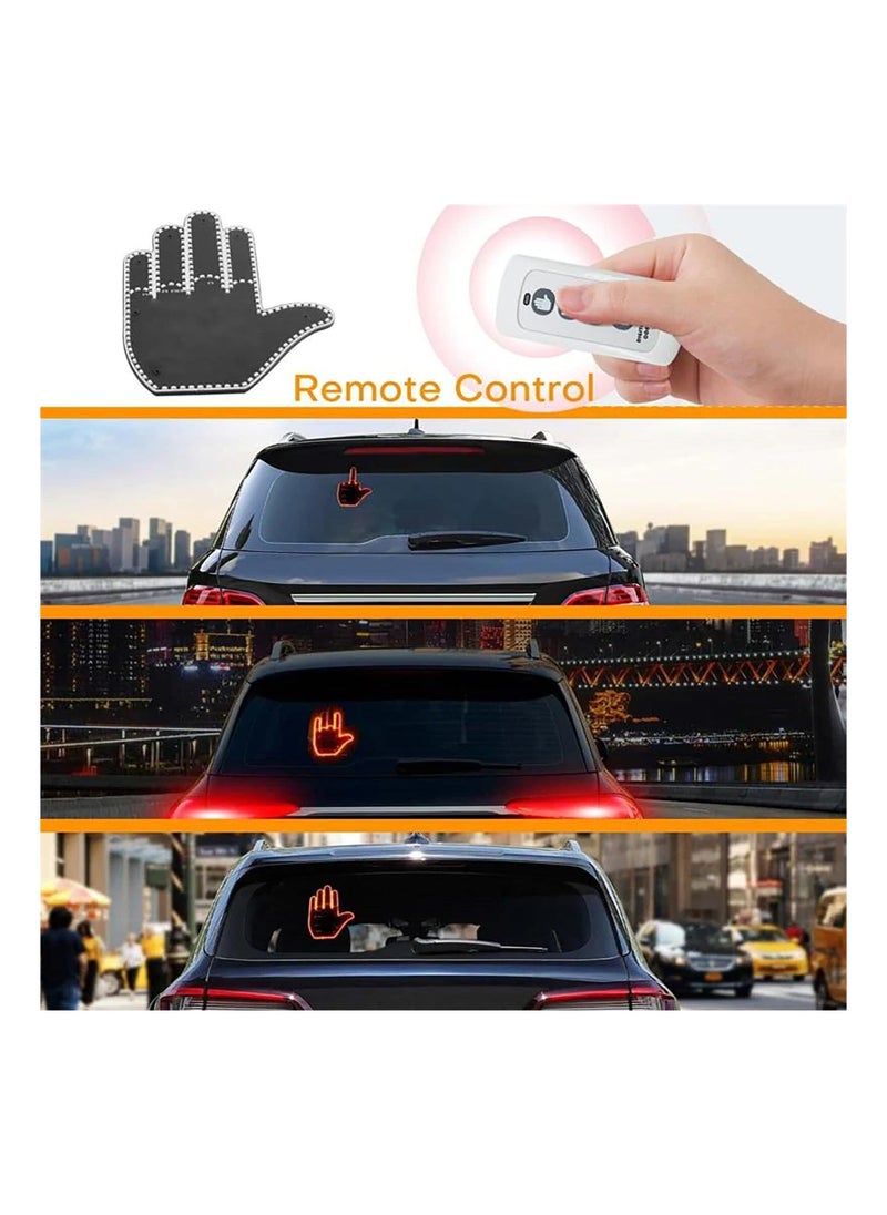 Generic - Light, with Remote, New LED Sign Light, for Car Truck Car Gadgets with Remote, Car Light, Car Gadgets & Road Rage Signs Car Accessories(1 Pack) - Image 1