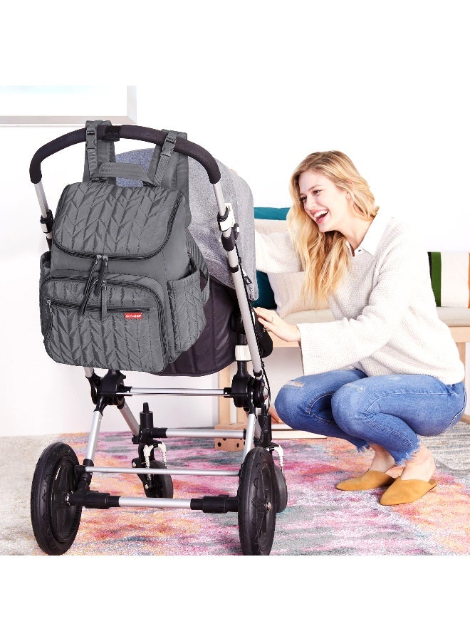 Skip Hop Forma Backpack Diaper Bag - Grey