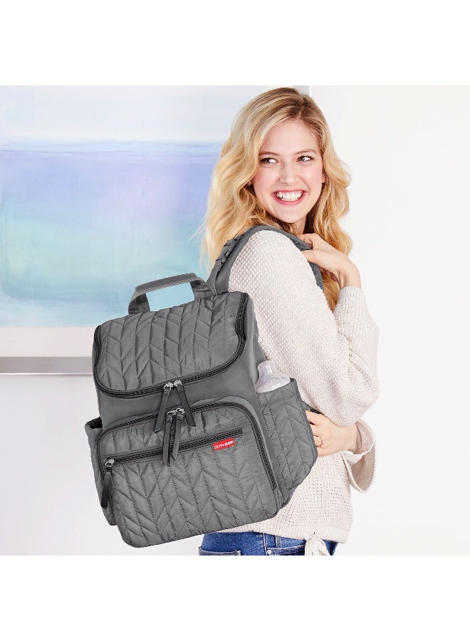 Skip Hop Forma Backpack Diaper Bag - Grey