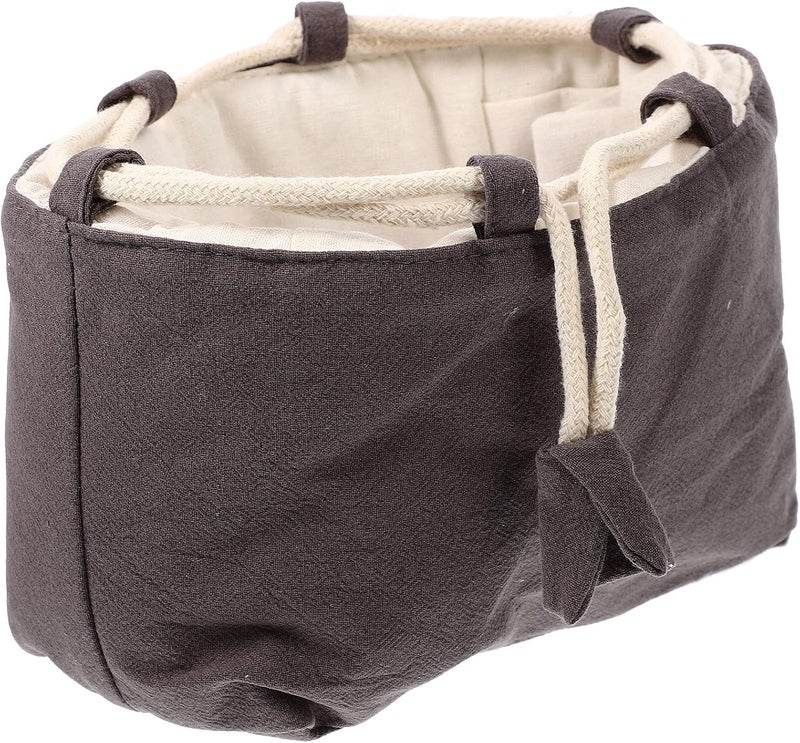All storage type compatible Portable Teapot Bag with Drawstring Closure, Multi-function Teacup Storage Pouch Thickened Dark Gray Fabric, Travel Tea Set Organizer for Home and Outdoor Use Long term storage compatible Hot & cold climate compatible UV resistant Quick available purchase options Narrow & wide space compatible Compact trendy practical build Low wear optimized design Gulf market standard build Practical design alternatives All-item unified delivery Experience optimized build Elegant practical design Trendy natural assorted colors Gulf climate tested upgraded quality Multi-price design picks All user group compatible New residential zone delivery Multiple local stock source Wide daily application Permanent & temporary usable Climate adapted upgraded quality Good ventilation Rack sorted local inventory Multi-demand compliant quality - Image 1