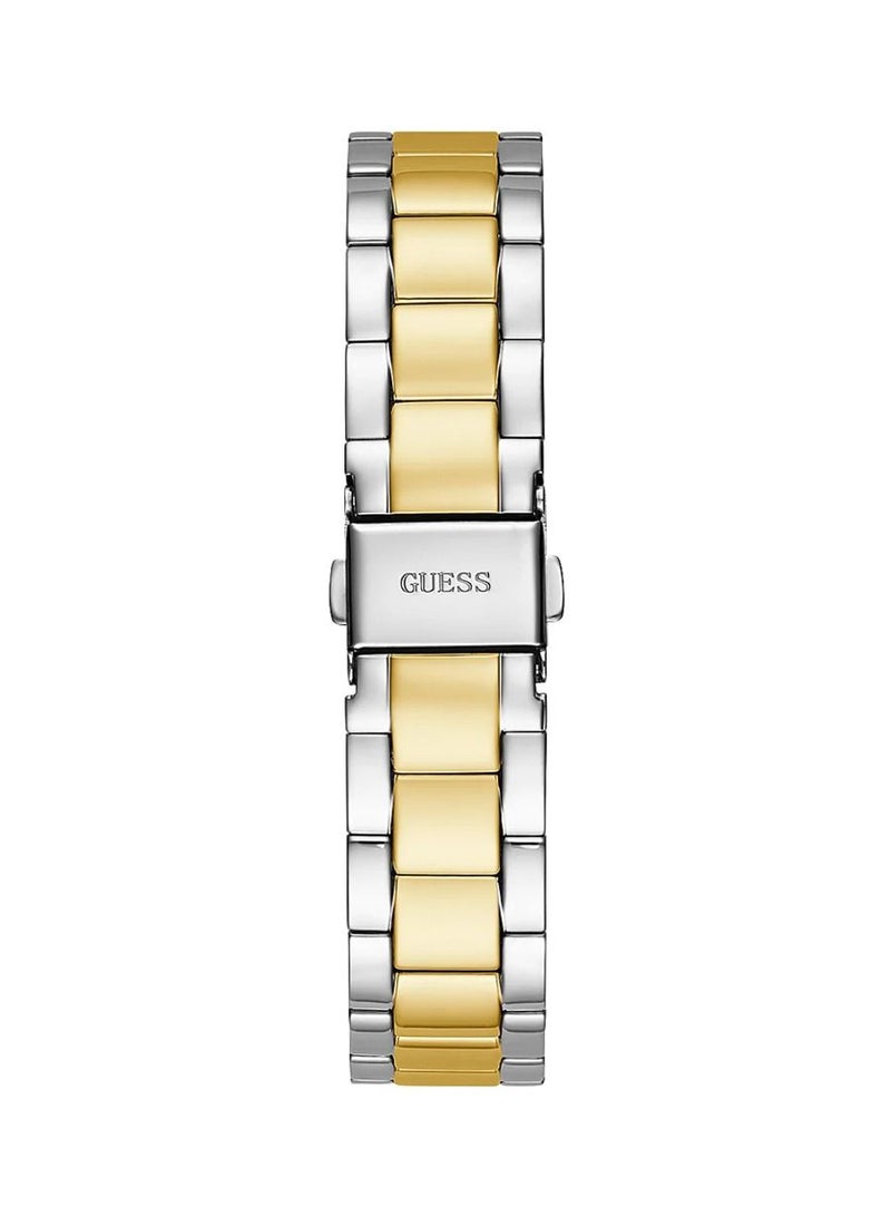 GUESS ساعة جيس ذات لونين من الستانلس ستيل بلونين GW0308L5 - Image 3