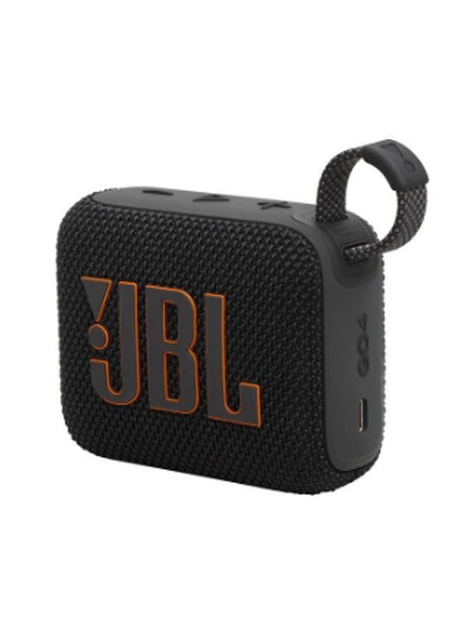 JBL Go4-Portable Waterproof Speaker Black  - Image 1