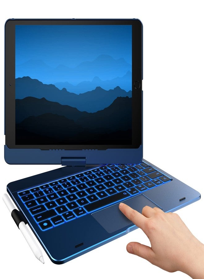typecase Touch Keyboard Case for iPad 9th/8th/7th Gen, 360° Rotatable - Image 1