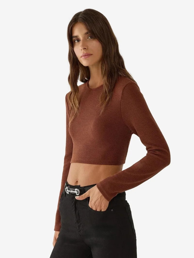 HICCUP Slim Fit Crop Top