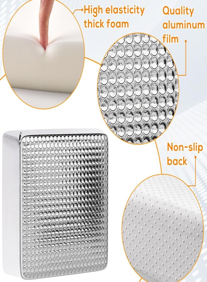 YUNVI 1PCS RV Skylight Insulator 14x14x2.8,RV Vent Insulator and Skylight Covers,Waterproof RV Vent Covers for Inside Camper,RV Sunroof Skylight Shade Skylight Pillow for Shower - Image 5