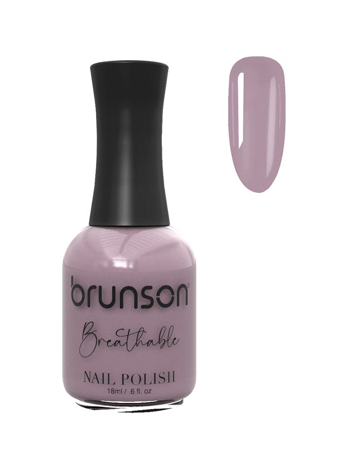 طلاء أظافر قابل للتنفس طلاء أظافر حلال مناسب للوضوء سريع الجفاف نباتي طويل الأمد وسهل التقشير 18 مل BH079