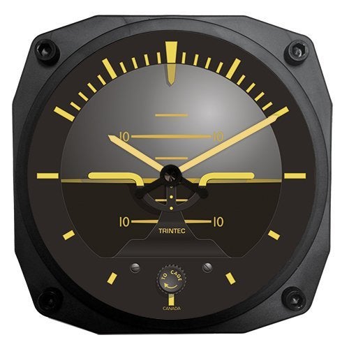 Trintec Vintage Artificial Horizon Wall Clock 9063V - Image 1