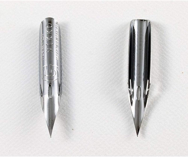 Nikko Manga Pen Nib N-Gpen Set of 3 - Fine Point Black Ink Nibs for Calligraphy and Manga Art - Image 3