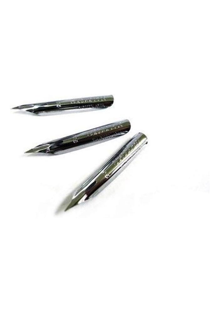 Nikko Manga Pen Nib N-Gpen Set of 3 - Fine Point Black Ink Nibs for Calligraphy and Manga Art - Image 1