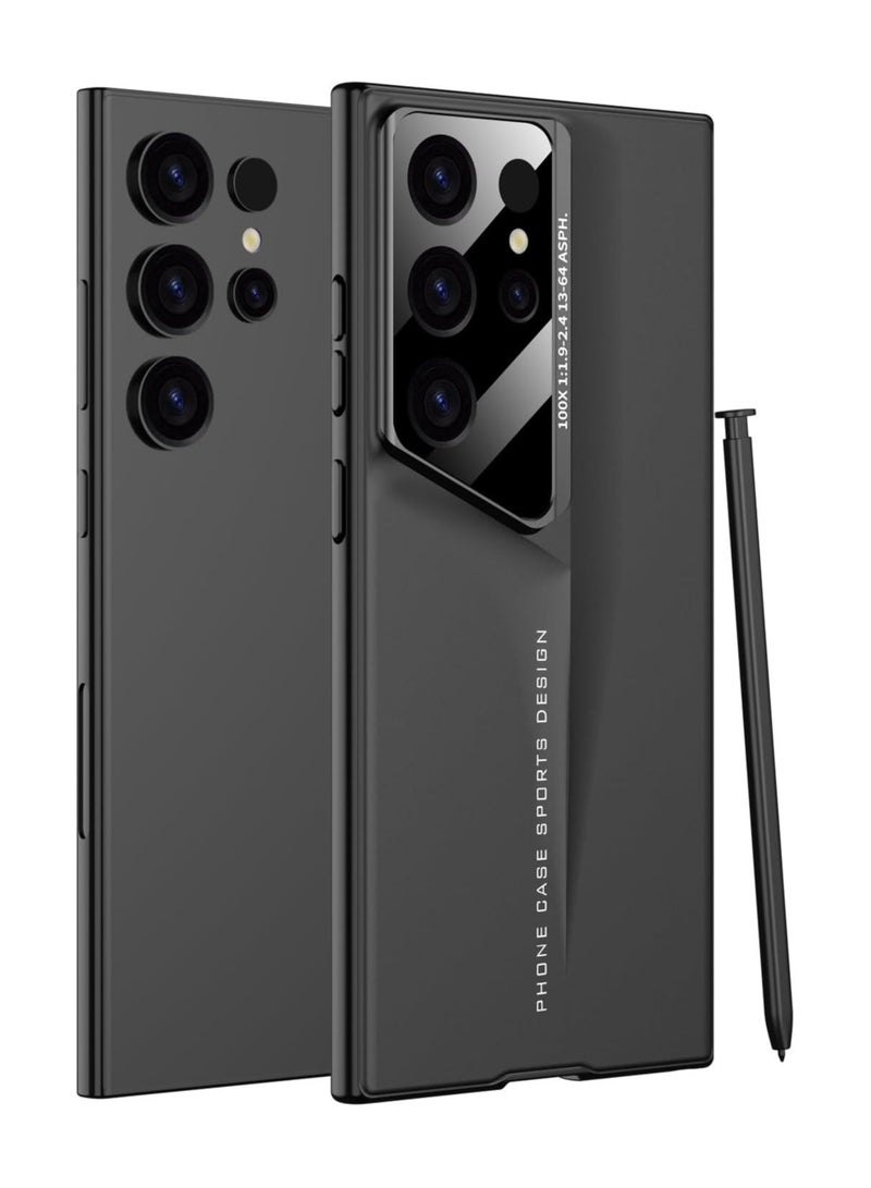 general for Samsung Galaxy S24 Ultra Phone Case, Shockproof Ultra-thin Phone Case 360° Full Body Protective Cover, Hard Skin-friendly Texture Anti-fingerprint, Full Camera Protection - Image 1