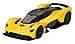 Mini GT Models True Scale Miniatures Model Car Compatible with Aston Martin Valkyrie Sunburst Yellow164 Diecast Model Car MGT00744 - Image 3
