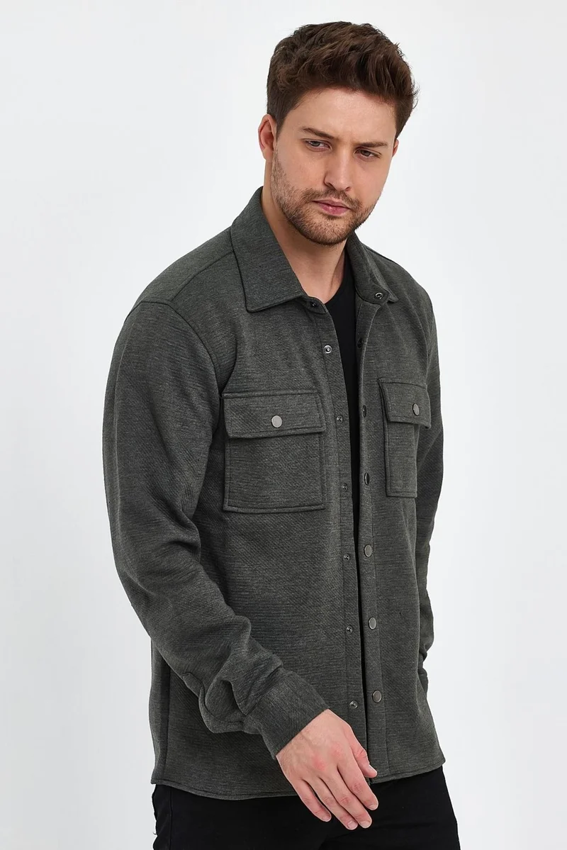 Alexander Gardi Comfort Fit Shirt Jacket (EG1851)