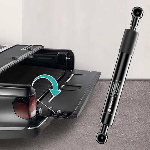 HelloAuto Truck Tailgate Assist Shock Compatible with 2007-2018 Chevy Silverado/GMC Sierra 1500&07-19 HD 2500 3500,Soft Open Close Truck Bed Tailgate Lift Kit Strut Damper,Include All Accessories - Image 1