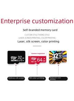 Generic 8gb Memory Card 16gb Tf Card 32gb Phone 128gb Camera 64gb Surveillance Dash Cam 4g Digital Storage-Capacity:256G High Speed C10-U3 Quality Edition  - Image 3