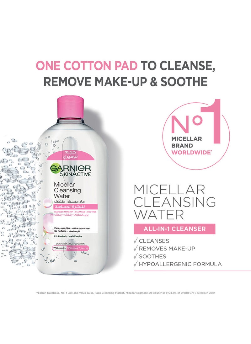Garnier - SkinActive Cleanse, Wash, And Re-Use Kit - Mega Size - Image 1