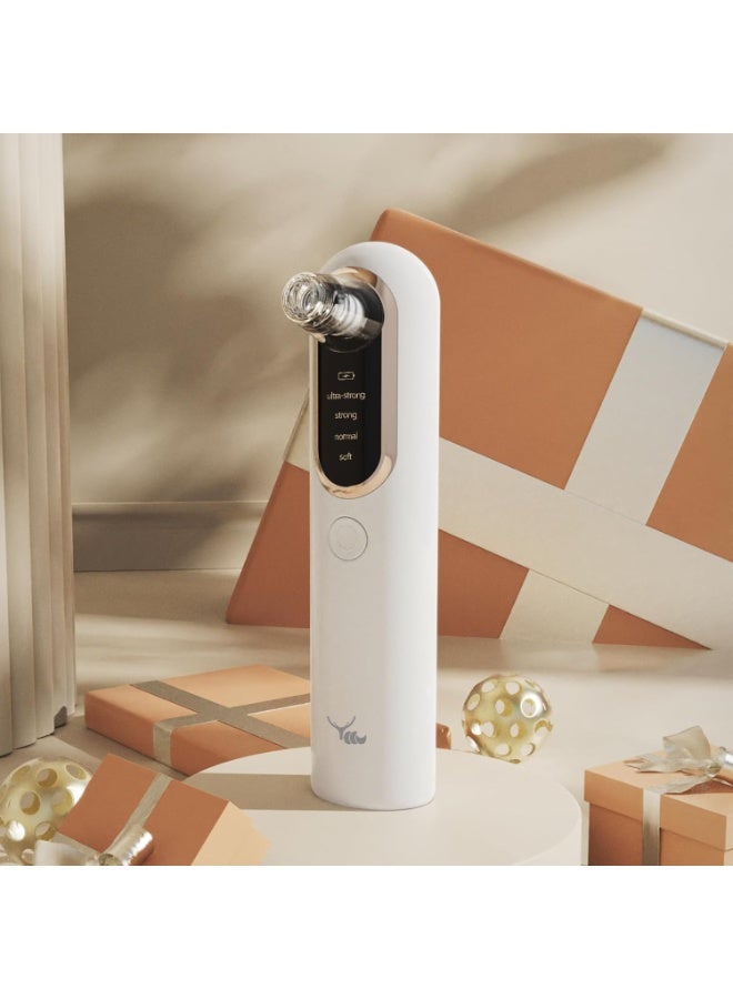Professional Blackhead Suction Device – Electric Pore Cleaner with 4 Suction Levels and 4 Cleaning Heads – Rechargeable - Image 2