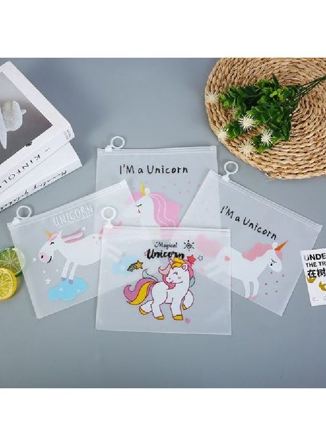 Generic Cute Transparent Multi-functional PVC Zipper Bag 1 Piece  - Image 2