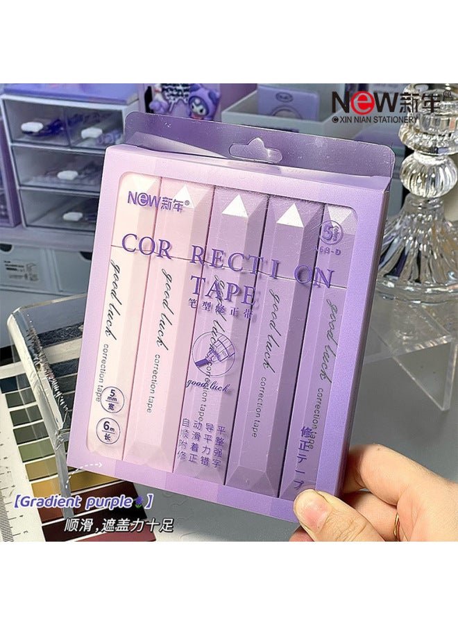 Pen Exam Correction Tape, High Aesthetic  Correction Tape, Large Capacity, Smooth Continuous Use, Student Correction Tape