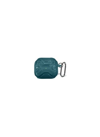 Airpods 3 Shockproof Case Armor Rugged Cover with Keychain Compatible with Apple Airpods 3rd Generation Midnight Green - pzsku/ZF6FDFFF74D277C75C04EZ/45/_/1738115664/b70908ee-080b-4de3-a3f9-3342ea962a08