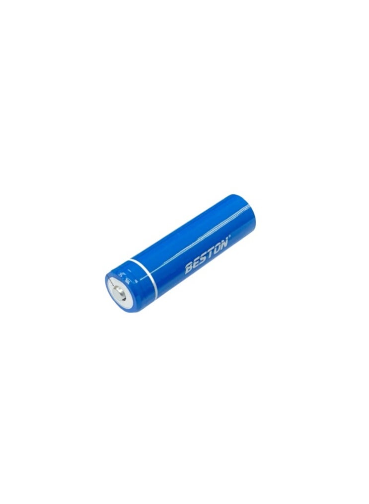 Beston 3.7V 18650 High Tip Rechargeable Lithium Battery - Pack of 1 - Image 1