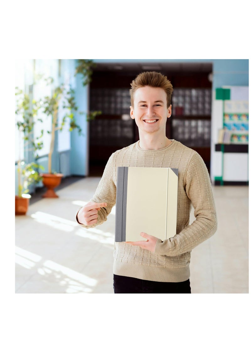 Excefore منظم مستندات فوليو، منظم ملفات مزود بجيوب، مجلد ملفات موسع مقيد للأوراق المهمة، مجلد طوارئ، شهادات الميلاد، بطاقات الضمان الاجتماعي، جوازات السفر، الصور، الرسائل، أزرق - Image 4