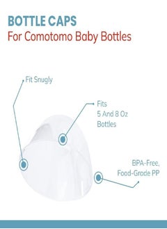 Baby Bottle Cap Lid for Comotomo 5 Ounce and 8 Ounce Silicone Bottles, 3 Pack - pzsku/ZF6FE3930C36D1B3CFAF6Z/45/_/1686567758/366aeb04-8995-413d-a36b-c59706e676e2