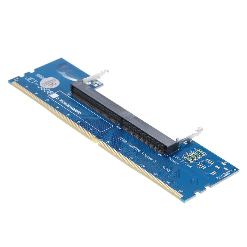 DDR4 Memory Adapter 3200/2666/2400/2133MHz - LOTES Gold-Plated Durable Slot DDR4 Laptop Converter for Desktop Memory Upgrade, Windows Programs And Large Games - Image 5