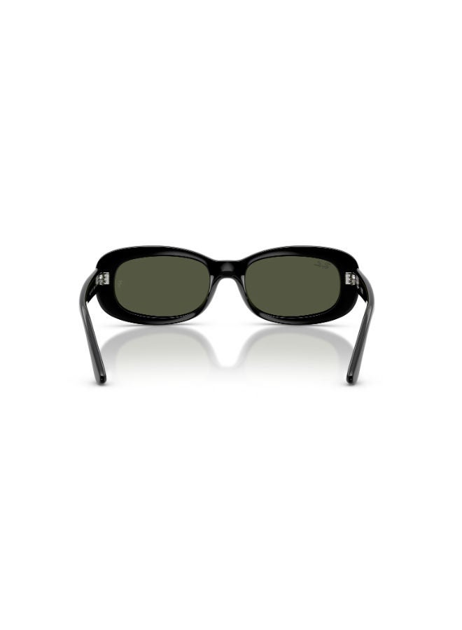Ray-Ban Women Full Rimmed Oval Sunglasses 0RB2221 - Image 4