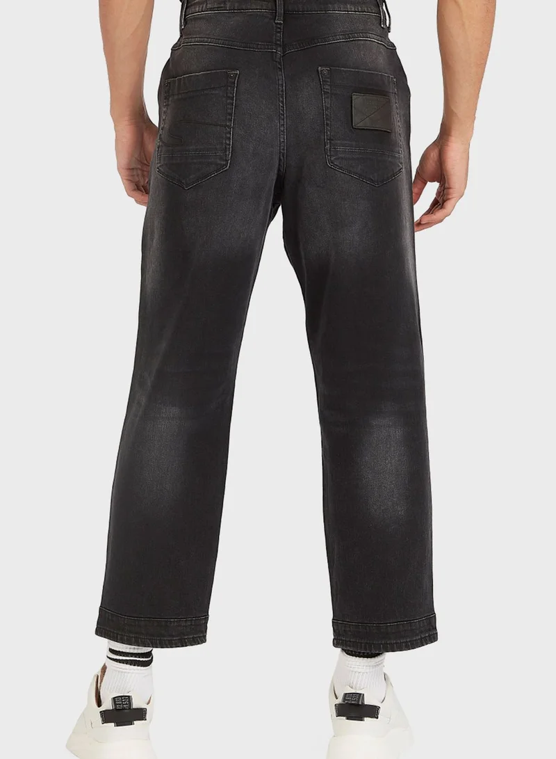 Lee Cooper Relaxed Mid Wash Jeans