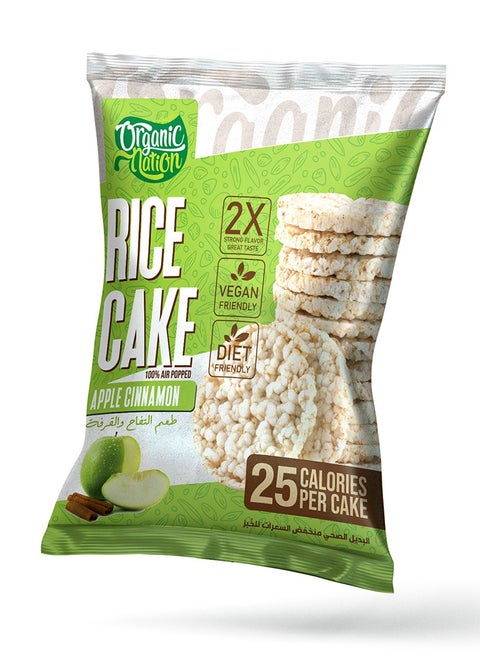 Rice Cake-5Pices.-20-25Gm.-Apple Cinnamon