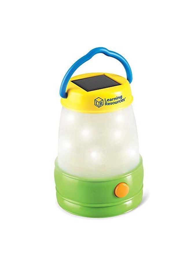 Learning Resources Solar Lantern Kids Camping Accessories Easygrip Portable Light Exploration Play Ages 3+  - Image 4