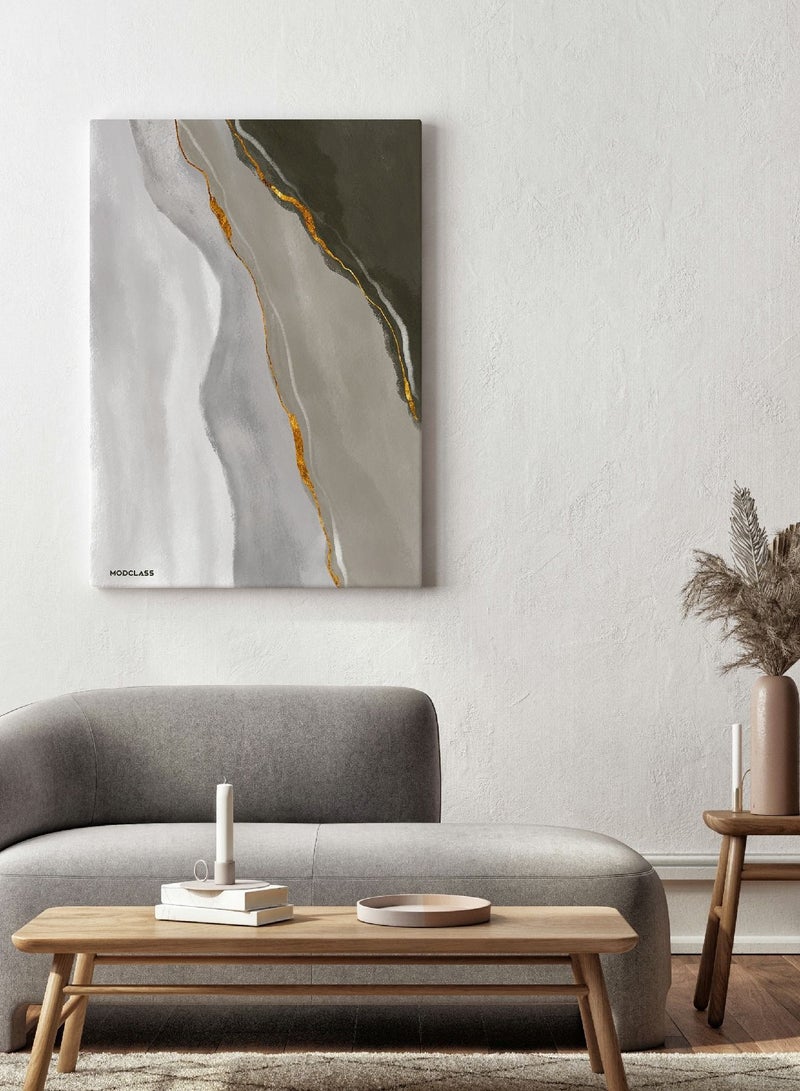 مودكلاس لوحة جدارية كانفس بتصميم تجريدي - Image 1