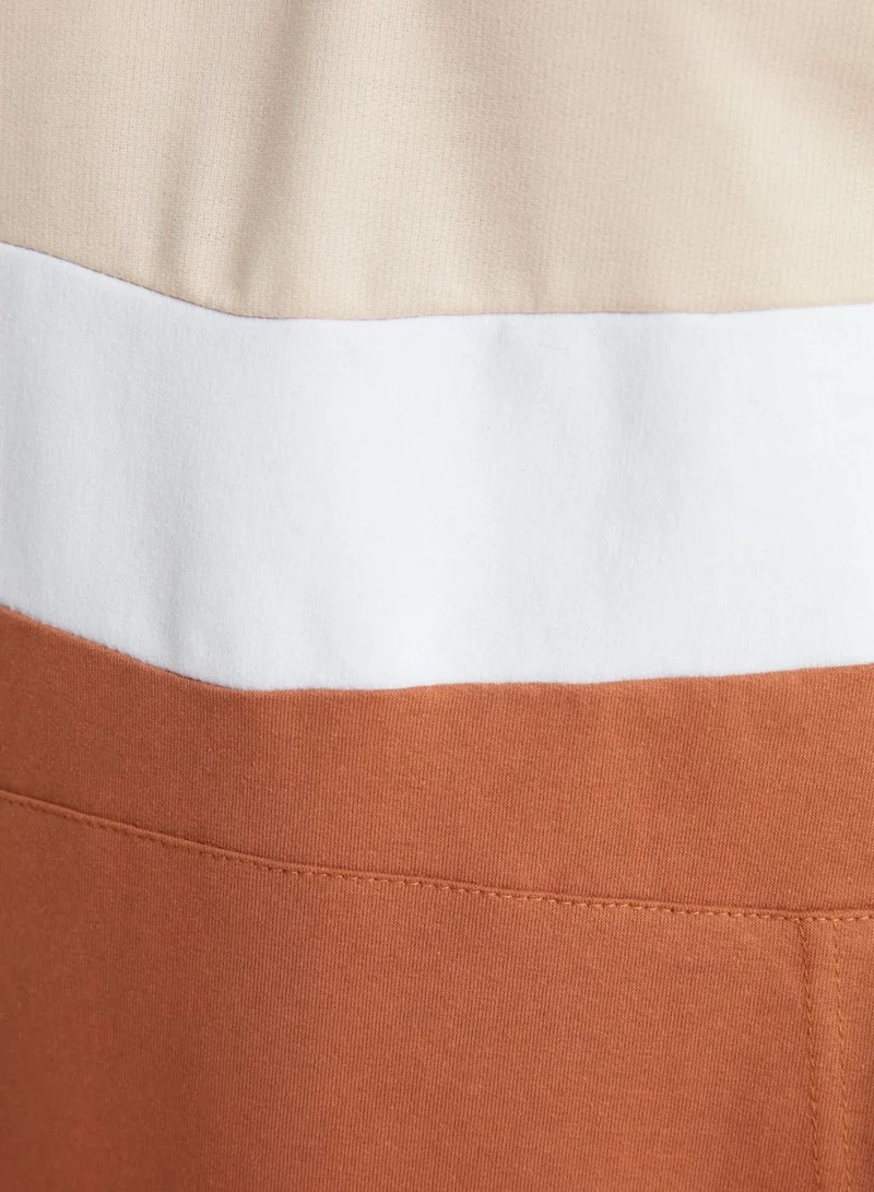 trendyol Color Block Hoodie