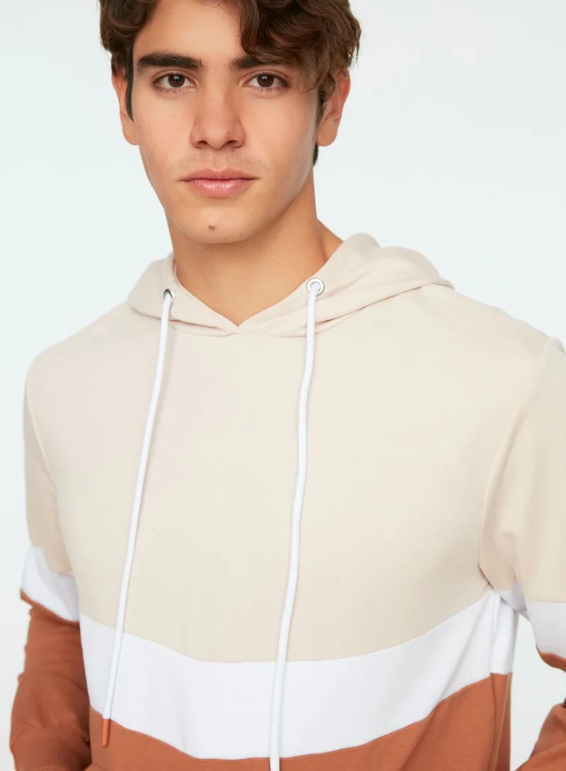 trendyol Color Block Hoodie