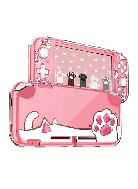 Compatible with Nintendo Switch Lite Case,Rigid PC Transparent Split Shock Resistant Hard Case with Scratch Resistant Design Suitable for Animal Crossing Design
