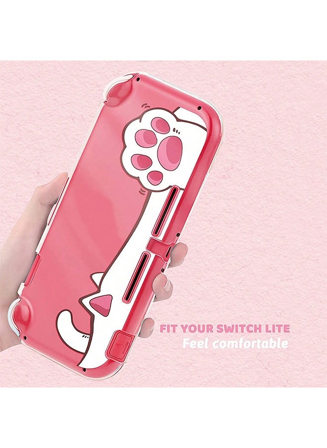 HY Compatible with Nintendo Switch Lite Case,Rigid PC Transparent Split Shock Resistant Hard Case with Scratch Resistant Design Suitable for Animal Crossing Design  - Image 5