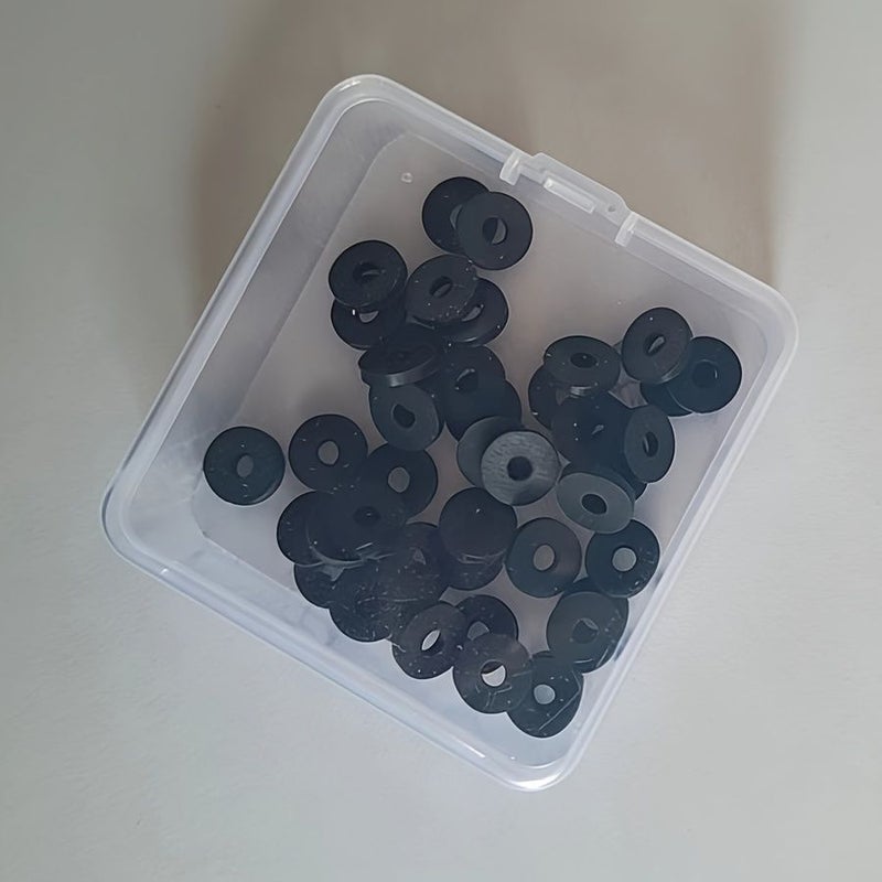 Boxed 55pcs Epdm Round Washers 11 5 4 2 Durable Aging Resistant Suitable For Industrial Hardware And Automotive Parts - Image 4